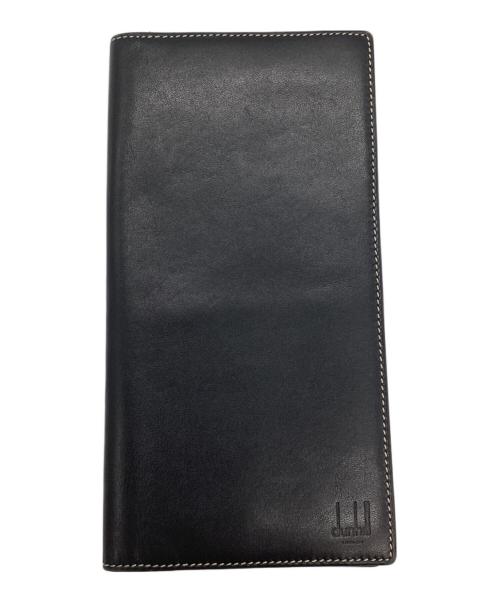 dunhill（ダンヒル）dunhill (ダンヒル) 2つ折り長財布 ブラックの古着・服飾アイテム