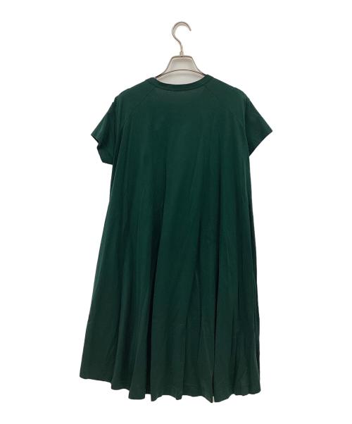 sacai（サカイ）sacai (サカイ) レースアップワンピース グリーン サイズ:2の古着・服飾アイテム