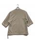 PUBLIC TOKYO (パブリックトウキョウ) COMFORT HALF SLEEVE SWEAT ベージュ サイズ:1 未使用品：3000円