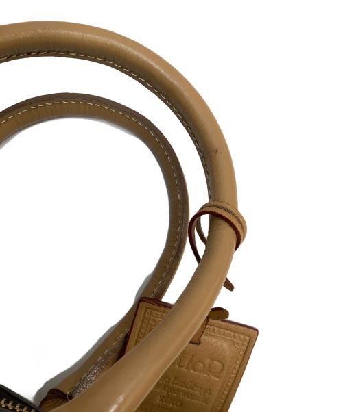 PotioR（ポティオール）PotioR (ポティオール) 2WAYバッグ グレー×アイボリーの古着・服飾アイテム