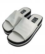 SENSOセンソ）の古着「Senso(センソ) Morgan プラットフォーム サンダル」｜ホワイト