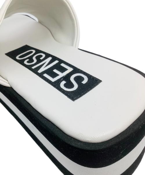 SENSO（センソ）SENSO (センソ) Senso(センソ) Morgan プラットフォーム サンダル ホワイト サイズ:35の古着・服飾アイテム