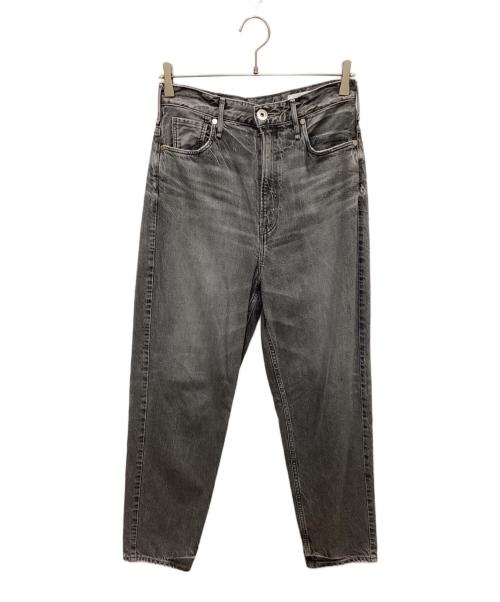upper hights（アッパーハイツ）upper hights (アッパーハイツ) THE MISS デニムパンツ/ザ　ミスデニムパンツ グレー サイズ:w24の古着・服飾アイテム