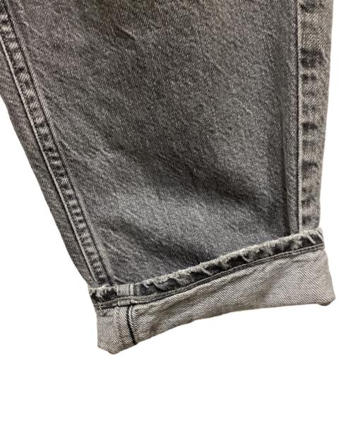 upper hights（アッパーハイツ）upper hights (アッパーハイツ) THE MISS デニムパンツ/ザ　ミスデニムパンツ グレー サイズ:w24の古着・服飾アイテム