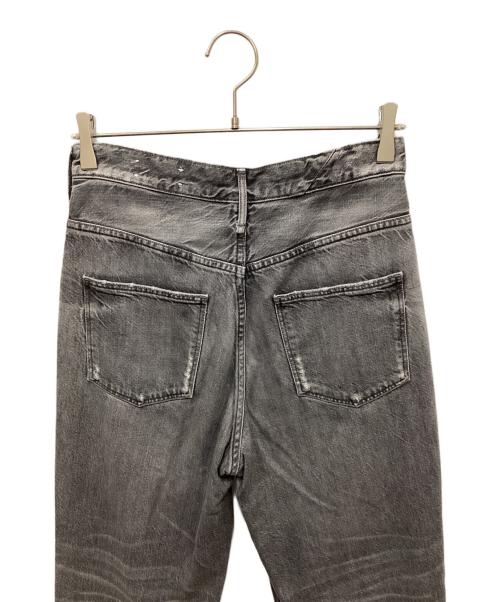 upper hights（アッパーハイツ）upper hights (アッパーハイツ) THE MISS デニムパンツ/ザ　ミスデニムパンツ グレー サイズ:w24の古着・服飾アイテム