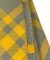 中古・古着 BURBERRY (バーバリー) チェックウールキルトスカート イエロー サイズ:40：40000円