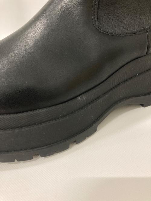 blkby（ビーエルケービーワイ）blkby (ビーエルケービーワイ) side gore boots ブラック サイズ:38の古着・服飾アイテム