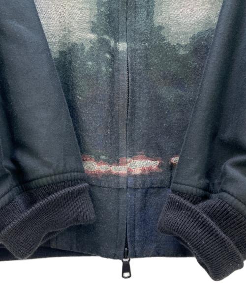 Azuma（アズマ）Azuma (アズマ) Photo Jacquard jacket ブラックの古着・服飾アイテム