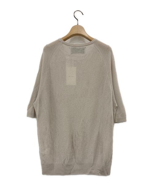 walenode（ウェルノード）Walenode (ウェルノード) ミルクファイバーボートネックプルオーバー ベージュ サイズ:1の古着・服飾アイテム