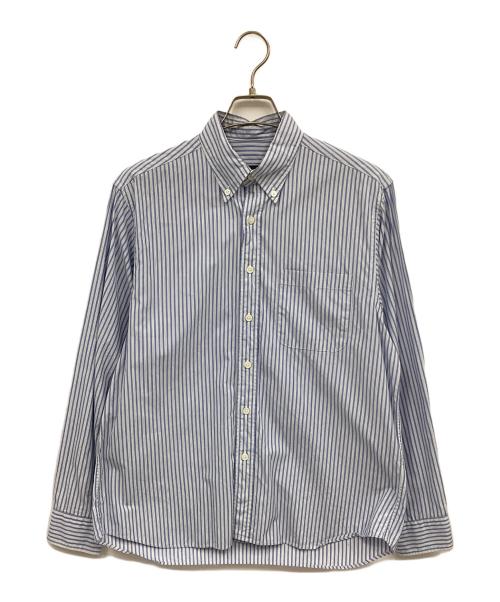SOPHNET.（ソフネット）SOPHNET. (ソフネット) B.D SHIRT ブルー×ホワイト サイズ:Sの古着・服飾アイテム