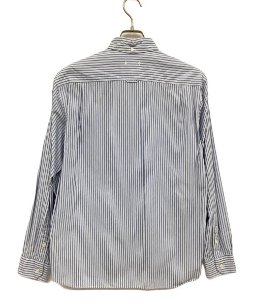 SOPHNET.（ソフネット）SOPHNET. (ソフネット) B.D SHIRT ブルー×ホワイト サイズ:Sの古着・服飾アイテム