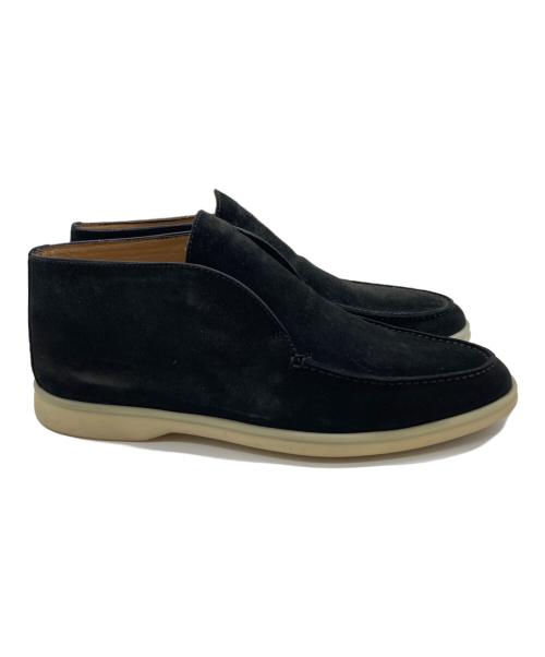 LORO PIANA（ロロピアーナ）LORO PIANA (ロロピアーナ) オープン・ウォーク・アンクルブーツ ブラック サイズ:SIZE38の古着・服飾アイテム