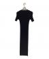 ALEXANDER WANG (アレキサンダーワン) リブニットワンピース ブラック サイズ:XS：9000円