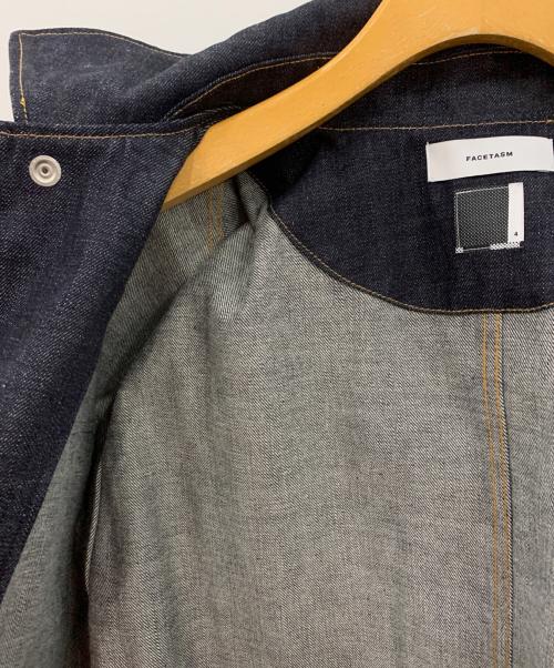 FACETASM（ファセッタズム）FACETASM (ファセッタズム) Denim Military Coat インディゴ サイズ:4の古着・服飾アイテム