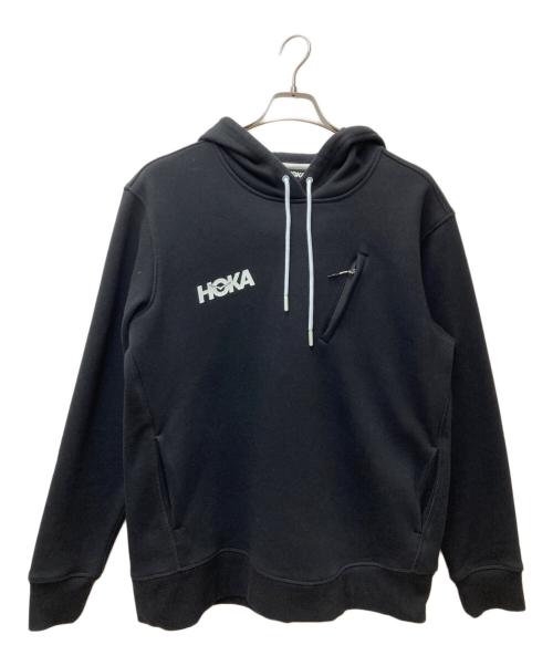 HOKAONEONE（ホカオネオネ）HOKAONEONE (ホカオネオネ) HOODIE 1110315 ブラック サイズ:Lの古着・服飾アイテム