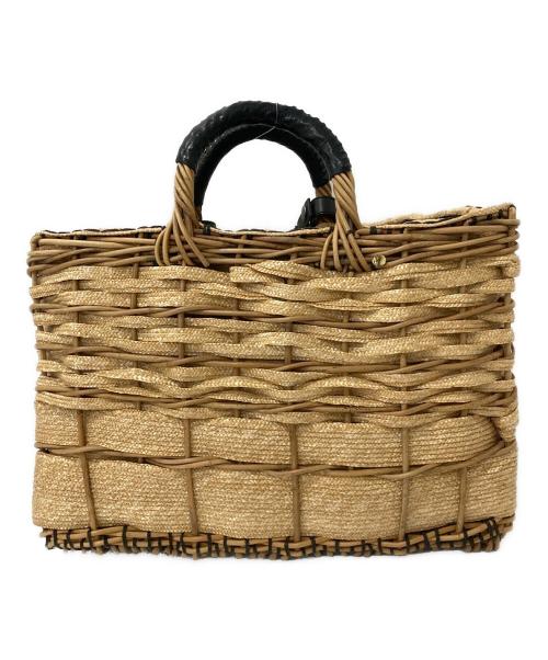 ebagos（エバゴス）ebagos (エバゴス) 横長トート ベージュ サイズ:-の古着・服飾アイテム