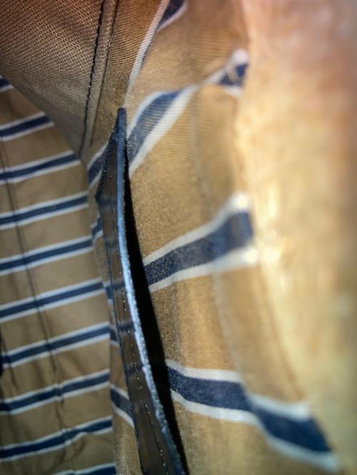 ebagos（エバゴス）ebagos (エバゴス) 横長トート ベージュ サイズ:-の古着・服飾アイテム