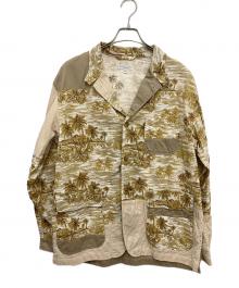 Engineered Garments（エンジニアドガーメンツ）の古着「"Loiter Jacket - Hawaiian Print"」｜ブラウン