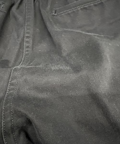 sans limite（サンリミット）sans limite (サンリミット) チノクロスゴムパンツ ブラック サイズ:1の古着・服飾アイテム