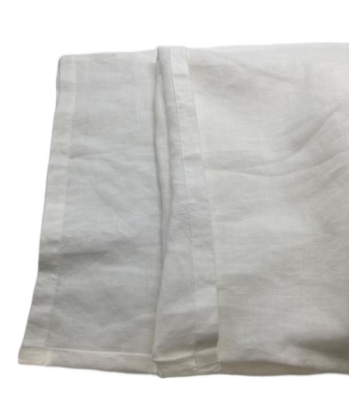 GALLEGO DESPORTES（ギャレゴデスポート）GALLEGO DESPORTES (ギャレゴデスポート) タックワイドパンツ ホワイト サイズ:Sの古着・服飾アイテム