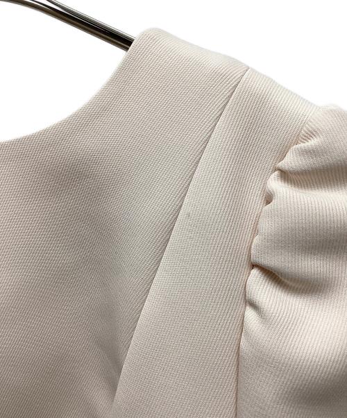 CELFORD（セルフォード）CELFORD (セルフォード) ロングスリーブペプラムタイトワンピース ピンク サイズ:36の古着・服飾アイテム