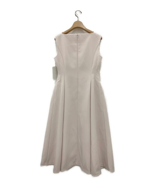 CELFORD（セルフォード）CELFORD (セルフォード) スカラネックフィット＆フレアワンピース ピンク サイズ:36の古着・服飾アイテム