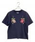 BEAMS BOY（ビームスボーイ）の古着「別注 STAR＆PINK DRAGON Tシャツ」｜ネイビー