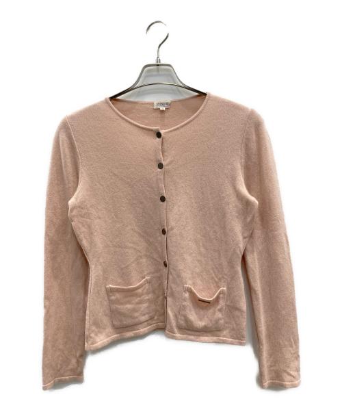 FOXEY BOUTIQUE（フォクシー ブティック）FOXEY BOUTIQUE (フォクシー ブティック) カシミヤカーディガン ピンク サイズ:40の古着・服飾アイテム