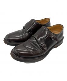 CHURCH'S（チャーチ）の古着「ダブルモンクストラップシューズ」｜ブラウン