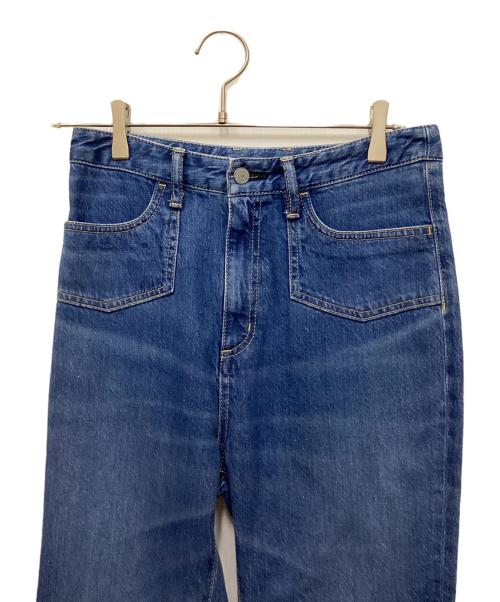 Hysteric Glamour（ヒステリックグラマー）Hysteric Glamour (ヒステリックグラマー) 8分丈フレアデニムパンツ インディゴ サイズ:27の古着・服飾アイテム