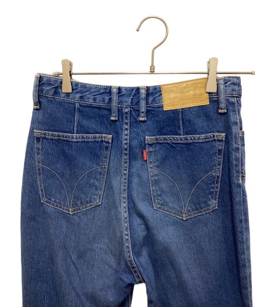 Hysteric Glamour（ヒステリックグラマー）Hysteric Glamour (ヒステリックグラマー) 8分丈フレアデニムパンツ インディゴ サイズ:27の古着・服飾アイテム