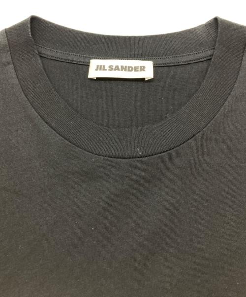 JIL SANDER（ジルサンダー）JIL SANDER (ジルサンダー) プレーンTシャツ ブラック サイズ:Mの古着・服飾アイテム