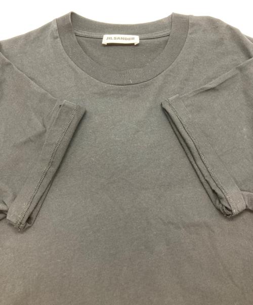JIL SANDER（ジルサンダー）JIL SANDER (ジルサンダー) プレーンTシャツ ブラック サイズ:Mの古着・服飾アイテム