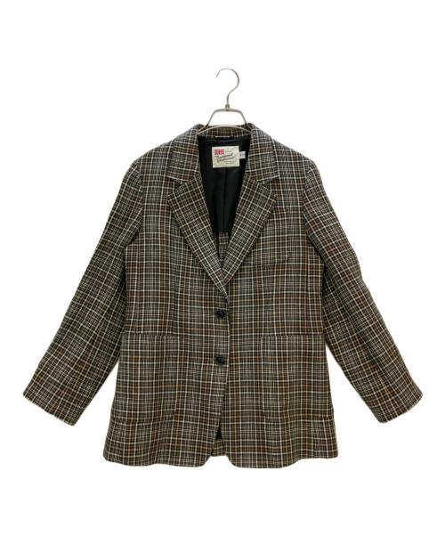 Traditional Weatherwear（トラディショナルウェザーウェア）Traditional Weatherwear (トラディショナルウェザーウェア) 2B 3PATCH POCKET TAILORED JACKET ブラウン サイズ:XSの古着・服飾アイテム