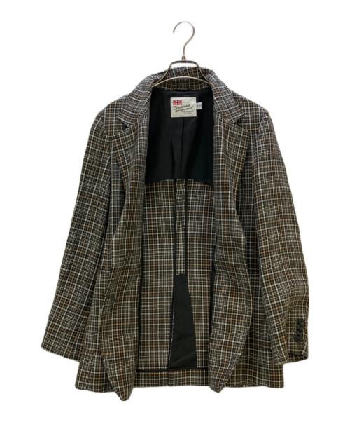 Traditional Weatherwear（トラディショナルウェザーウェア）Traditional Weatherwear (トラディショナルウェザーウェア) 2B 3PATCH POCKET TAILORED JACKET ブラウン サイズ:XSの古着・服飾アイテム