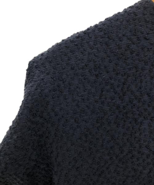 SCYE（サイ）SCYE (サイ) ウールシルク混ワンピース ネイビー サイズ:36の古着・服飾アイテム