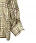 中古・古着 Burberry's (バーバリーズ) シルクチェックシャツ カーキ サイズ:S：7000円