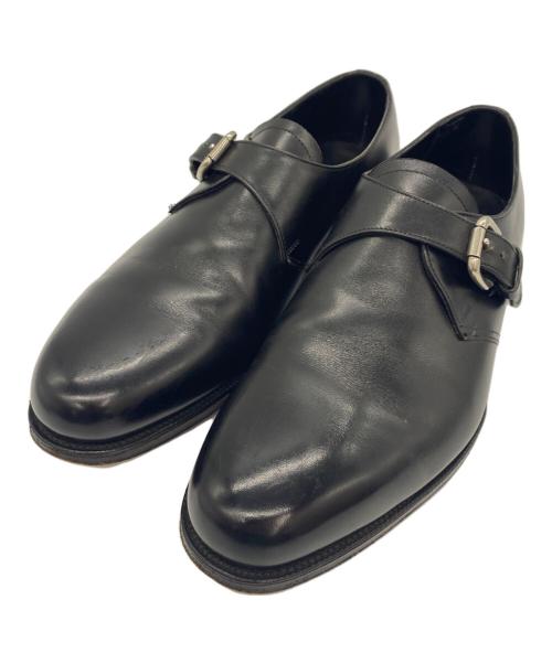Edward Green（エドワードグリーン）Edward Green (エドワードグリーン) モンクストラップシューズ ブラック サイズ:8¹/₂の古着・服飾アイテム