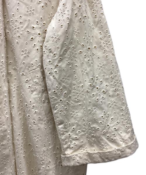 I AM（アイアム）I AM (アイアム) cutwork lace coat アイボリー サイズ:freeの古着・服飾アイテム