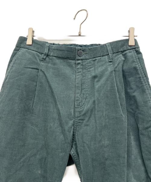 nonnative（ノンネイティブ）nonnative (ノンネイティブ) DWELLER EASY PANTS COTTON CORD グリーン サイズ:2の古着・服飾アイテム