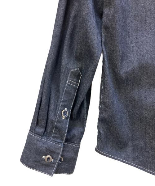 VISVIM（ビズビム）VISVIM (ビズビム) SS LHAMO SHIRT ONE WASH ブルー サイズ:3の古着・服飾アイテム