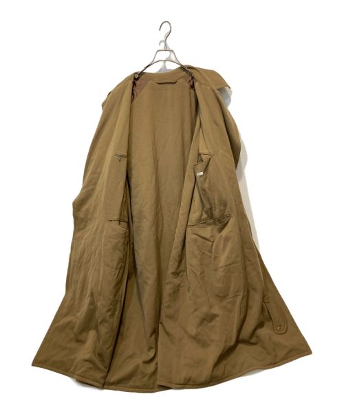 COMOLI（コモリ）COMOLI (コモリ) ウール中綿タイロッケンコート ベージュ サイズ:3の古着・服飾アイテム