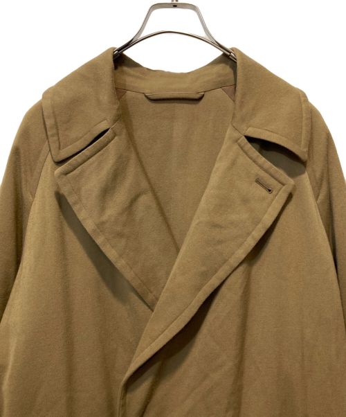 COMOLI（コモリ）COMOLI (コモリ) ウール中綿タイロッケンコート ベージュ サイズ:3の古着・服飾アイテム