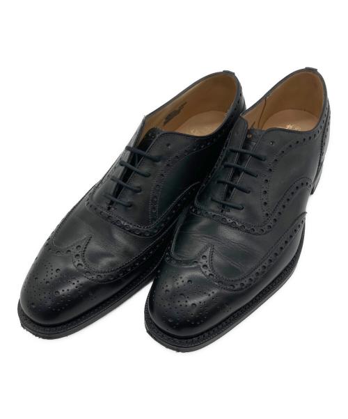 CHURCH'S（チャーチ）CHURCH'S (チャーチ) ウィングチップシューズ ブラック サイズ:65の古着・服飾アイテム