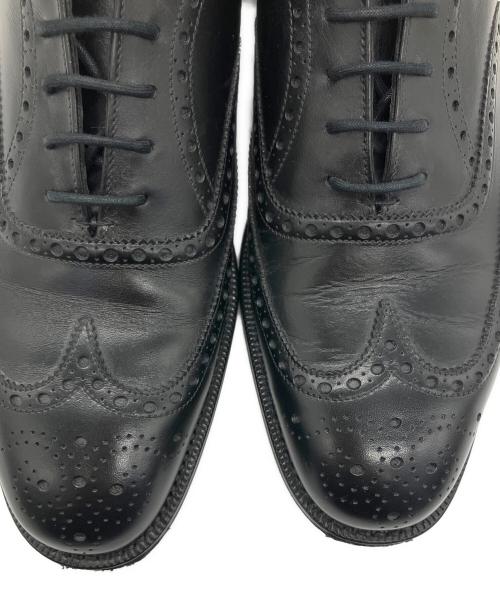 CHURCH'S（チャーチ）CHURCH'S (チャーチ) ウィングチップシューズ ブラック サイズ:65の古着・服飾アイテム