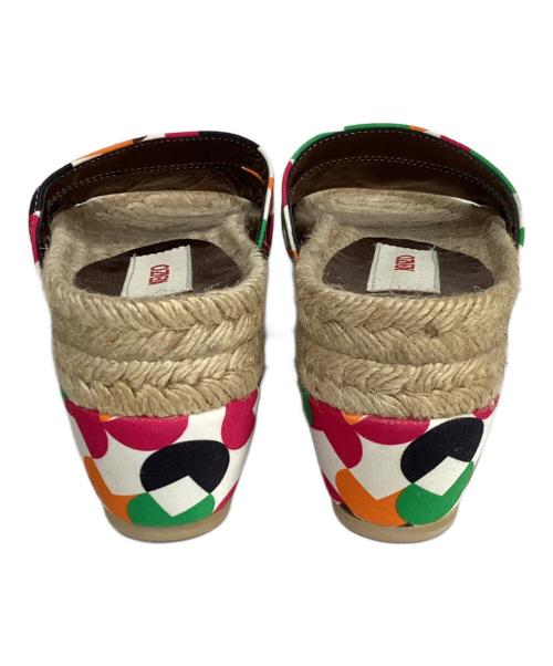 KENZO（ケンゾー）KENZO (ケンゾー) ウェッジソールサンダル マルチカラー サイズ:34の古着・服飾アイテム