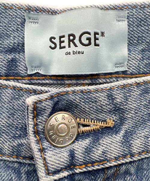 SERGE de bleu（サージ デ ブルー）SERGE de bleu (サージ デ ブルー) BARREL　デニムパンツ ヴィンテージブルー サイズ:25の古着・服飾アイテム