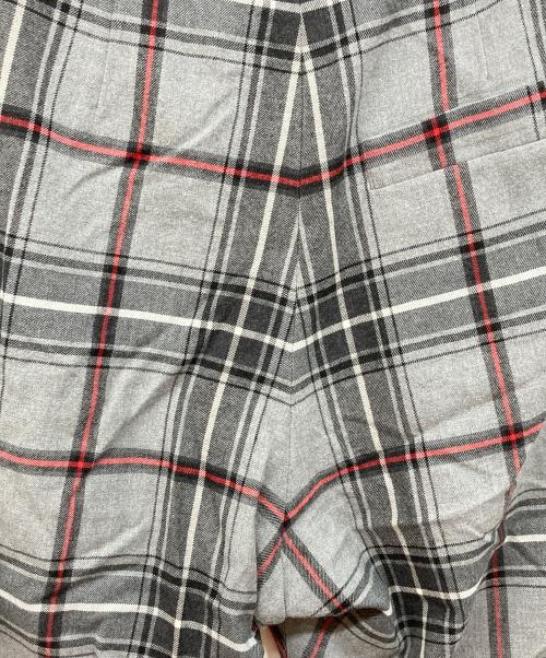 Vivienne Westwood RED LABEL（ヴィヴィアンウエストウッドレッドレーベル）Vivienne Westwood RED LABEL (ヴィヴィアンウエストウッドレッドレーベル) チェックサルエルパンツ グレー サイズ:2の古着・服飾アイテム