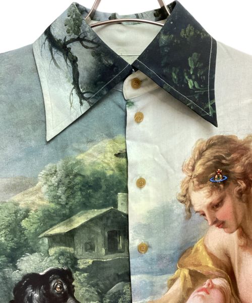 Vivienne Westwood（ヴィヴィアンウエストウッド）Vivienne Westwood (ヴィヴィアンウエストウッド) BOUCHER PIANIST SHIRT(ブーシェピアニストシャツ)  サイズ:38の古着・服飾アイテム