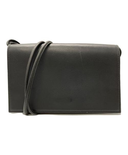 Y's（ワイズ）Y's (ワイズ) ショルダーバッグ ブラックの古着・服飾アイテム